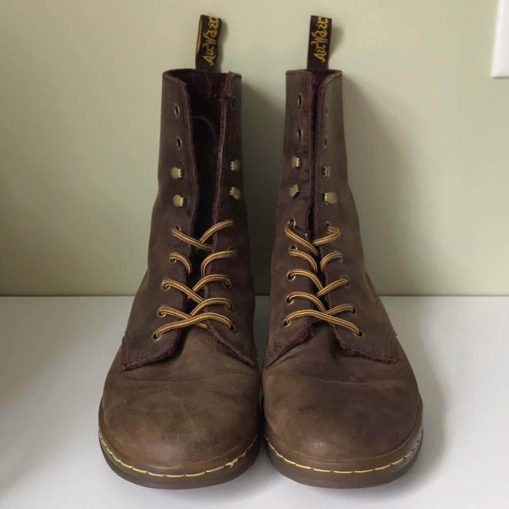 Dr. Marten Brown lace up boot